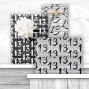Search for 13th birthday wrapping paper Modern