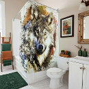Search for wolf shower curtains Cute