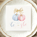 Search for gender reveal napkins Elegant baby shower