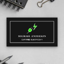 Search for electrical business cards Simple