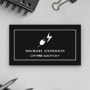 Search for electrical wiring business cards Simple
