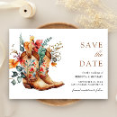 Search for western wedding save the dates Boho