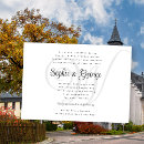 Search for simple with parents names wedding invitations Black and white