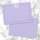 Search for monogrammed folded note cards For her