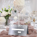 Search for silver foil place cards Glitter