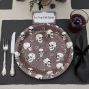 Search for skull and roses plates Hallowedding