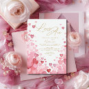 Search for valentines day bridal shower invitations Watercolor
