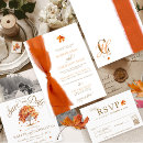 Search for fall leaves wedding invitations Calligraphy script