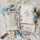 Search for rococo wedding invitations Floral