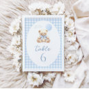 Search for teddy bear table cards Cute