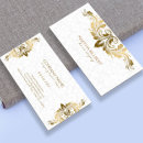 Search for lace business cards Gold