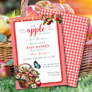 Search for apple baby shower invitations Harvest