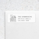 Search for farmhouse return address labels Modern