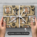 Search for kraft wrapping paper Black and white