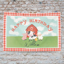 Search for barnyard birthday banners Farm animal birthday
