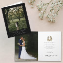 Search for funny wedding thank you cards Black and white