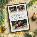 Search for blessing holiday cards Green