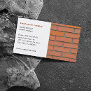 Search for bricklayer business cards Masonry