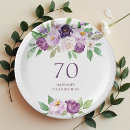 Search for violet floral plates Purple flowers