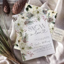 Search for poinsettia invitations Evergreen