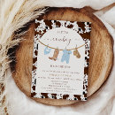Search for cute cow party baby pregnancy invitations For her
