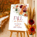 Search for fall bridal shower signs Fall in love