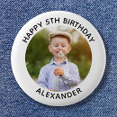 Search for birthday party buttons Girl
