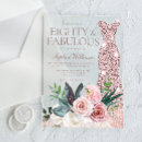Search for 80th birthday invitations Blush