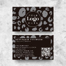 Search for leopard business cards Hair stylist photographer consultant