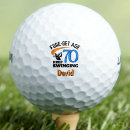 Search for 70th birthday golf balls 70 years old
