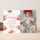 Search for love bug birthday invitations Red