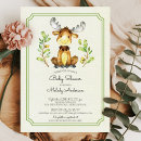 Search for moose baby shower invitations Woodland