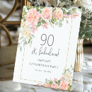 Search for 90th birthday signs Feminine