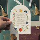 Search for folk wedding invitations Elegant