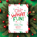 Search for oh what fun holiday invitations Party