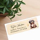 Search for shih tzu return address labels Dog