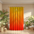 Search for ombre shower curtains Orange