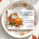 Search for pie party invitations Fall autumn