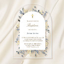 Search for acrylic invitations Dusty blue