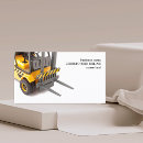 Search for logistics business cards Forklift