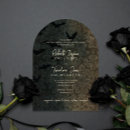 Search for victorian gothic wedding invitations Black