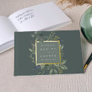 Search for eucalyptus guest books Gold foil