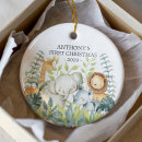 Search for elephant ornaments Baby's 1st christmas