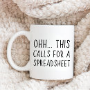 Search for spreadsheet mugs Finance