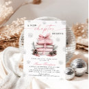 Search for snowflake baby shower invitations Pink bow