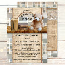 Search for bring a book baby shower invitations Rustic
