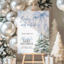 Search for holiday party decor Winter wonderland baby shower