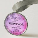 Search for cancer awareness ornaments Survivor