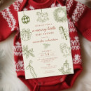 Search for candy cane invitations Gender neutral