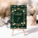Search for gold foil table cards Calligraphy